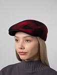Кепка LIERYS арт. 6210315 DRIVER CAP CHECK (красный / черный)